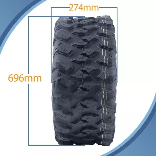 Obor 27x11.00R14 WL15 Lynx 8PR Atv Arka Lastiği