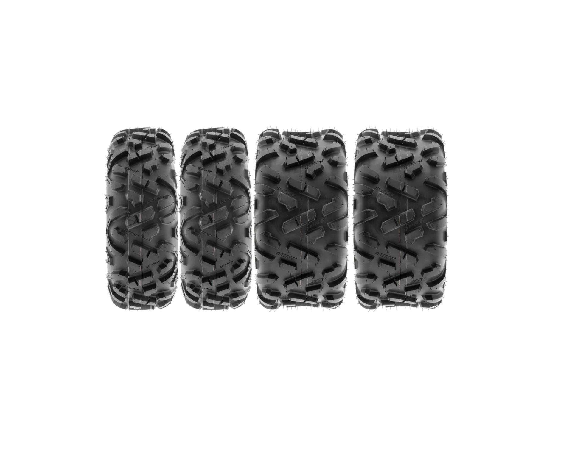 SunF Set 21x7-10 ve 22X10-9 A051 6 Kat Atv Lastik Ön-Arka