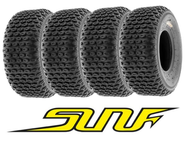 SunF Set 19x7-8 ve 18x9.5-8 A012 Atv Ön Arka Takım Lastik