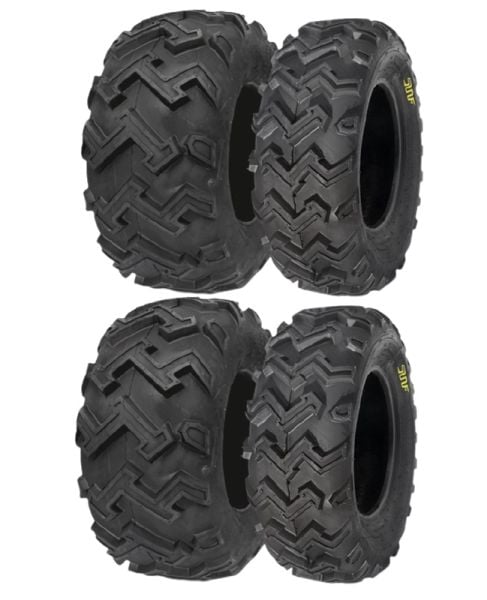 SunF Set 21x7-10 ve 22X10-10 A001 6Kat Atv Lastik Takımı Ön-Arka