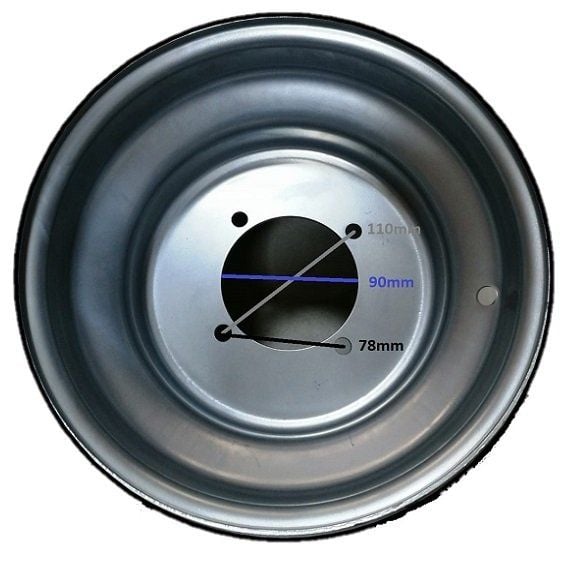 BRS 10 Jant Atv Ön 200cc 23x7-10 Uyumlu 4x110