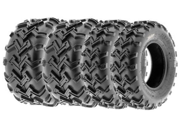 SunF Set 21x7-10 ve 22X10-10 A001 6Kat Atv Lastik Takımı Ön-Arka