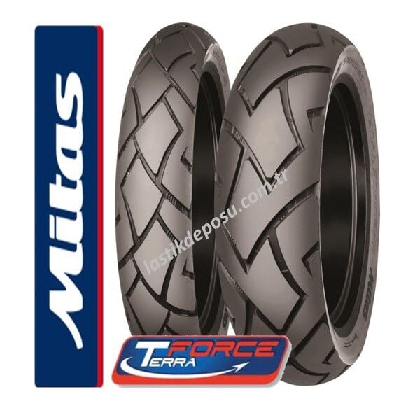 Mitas Takım Kawasaki KLR650 90/90-21 ve 120/90-17 Terra Force Ön Arka Set