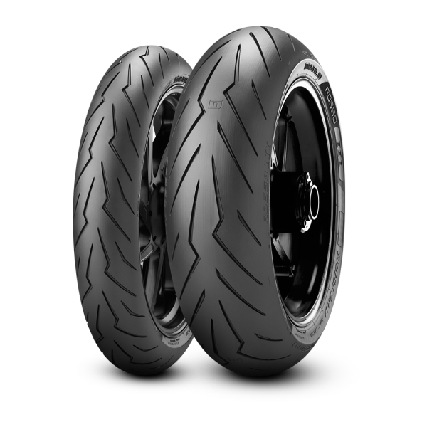 Pirelli Set 120/70ZR17 ve 240/45ZR17 Diablo Rosso III Ön Arka Takım