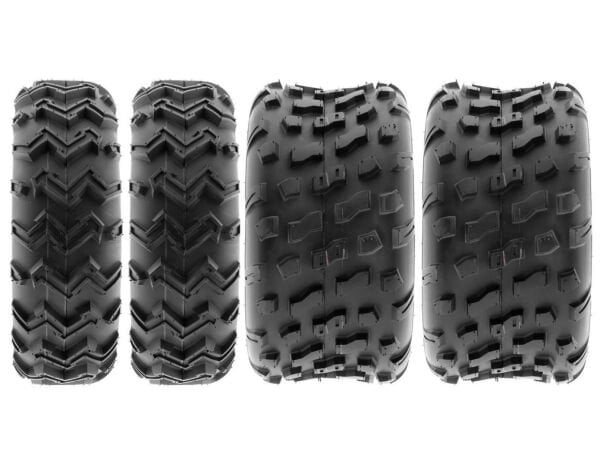 SunF Set 21x7-10 ve 20X10-9 A001-A022 6 Kat Atv Lastik Ön-Arka