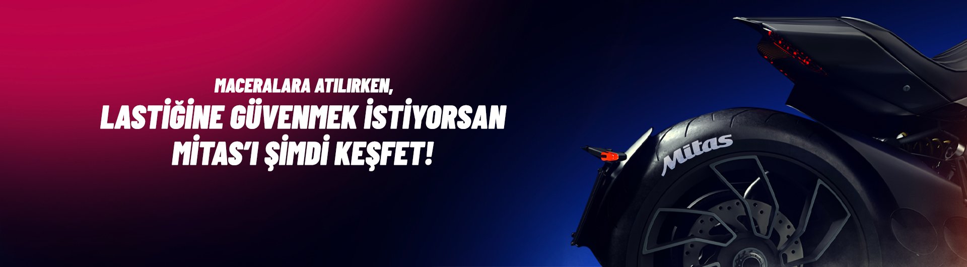 Mitas Motosiklet Lastiklerini Şimdi Keşfet!